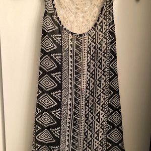 Knit strap tank top